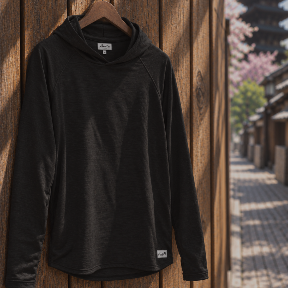 4 Corners Classic Hoodie (Raven Black)