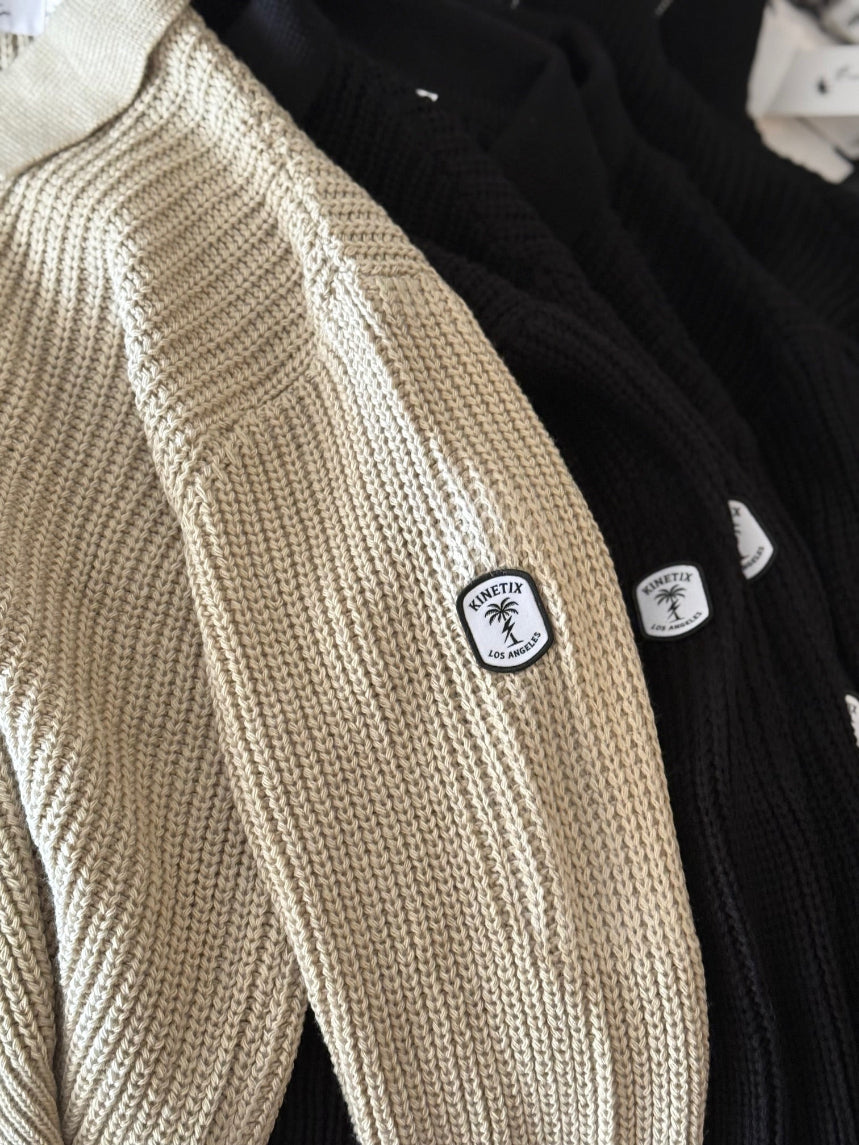 Sonoma Coast Zip Long Sleeve (Eggshell White)