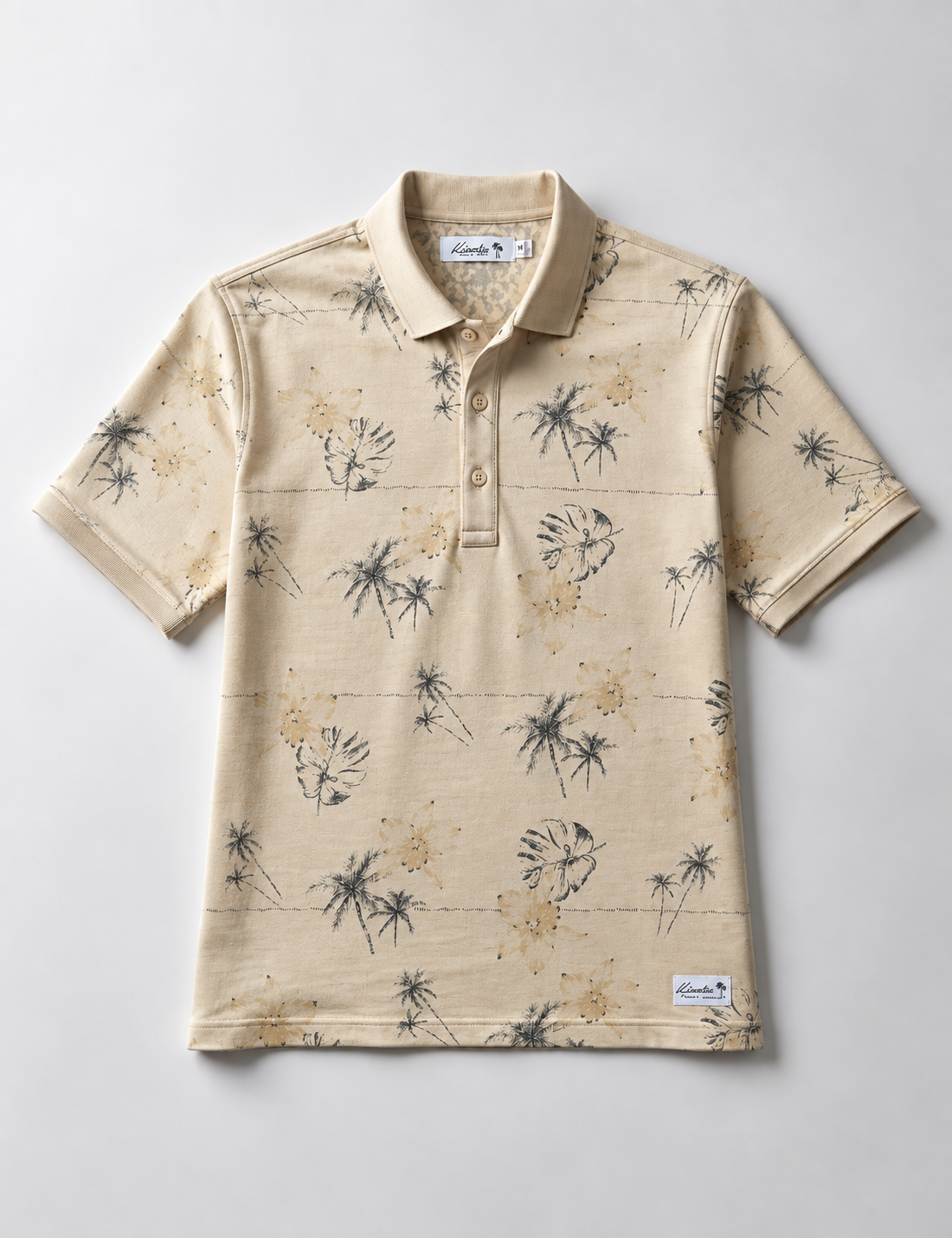 Carlsbad Golf Polo (Beige Sand)