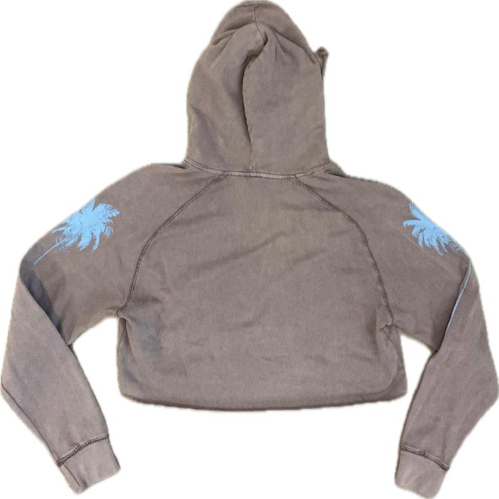 Women's KX Palm Crop Hoodie (Lilac Stone)