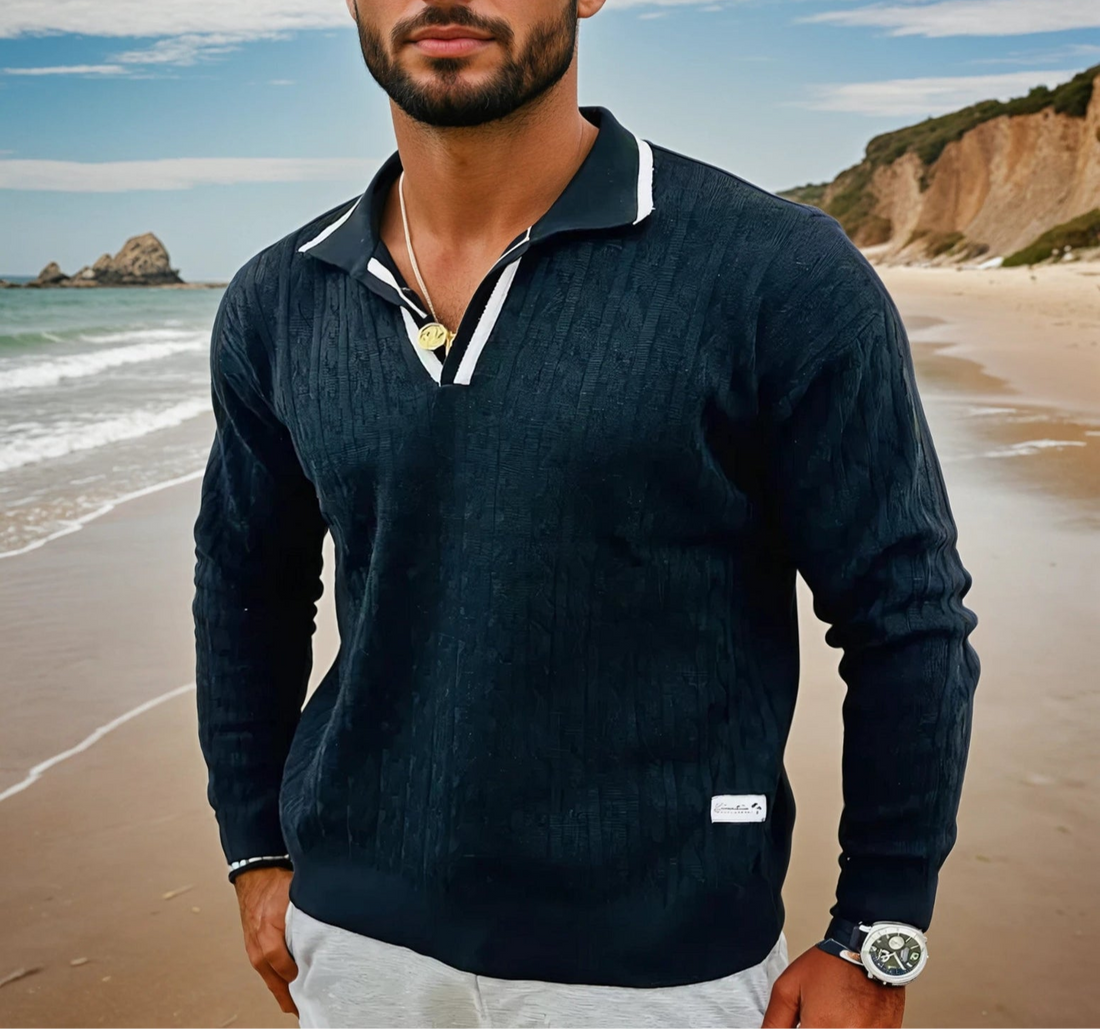 Ora Beach Long Sleeve (Midnight Black)