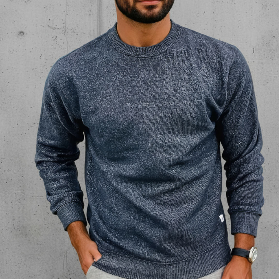 Half Moon Sweater (Heather Black)