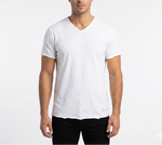 Oura (Aura) Organic V-neck Tee (Snow White)