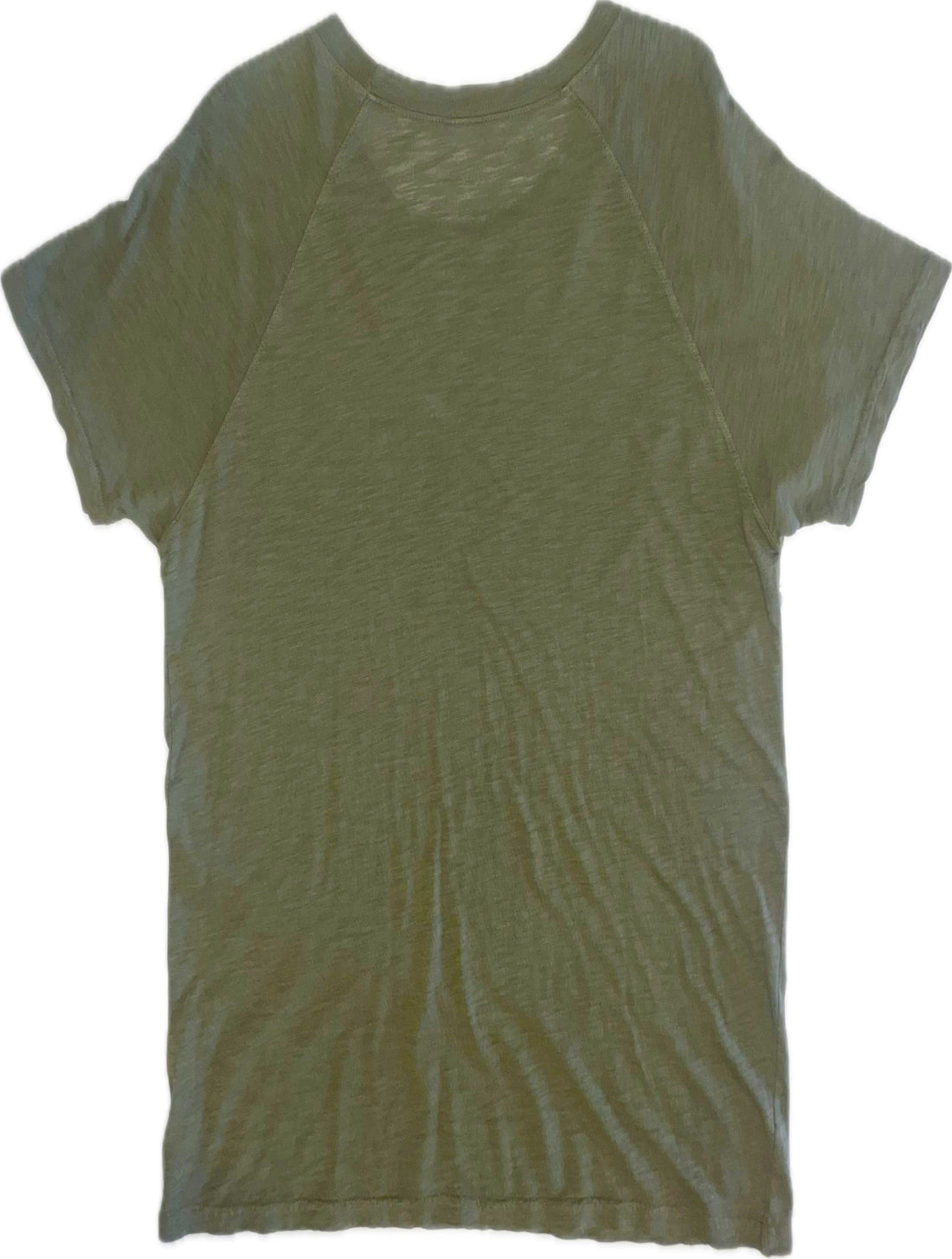 New Standard 4 Corners Raglan (Army Green) 100% USA Cotton