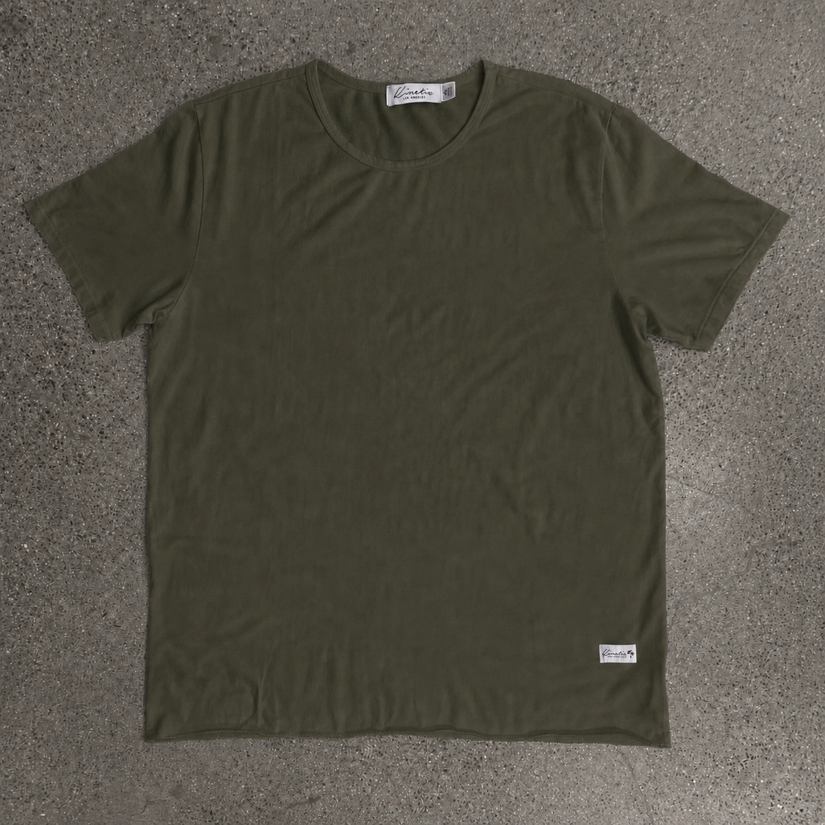 New Four Corners Tee Crew Organic - Army Green