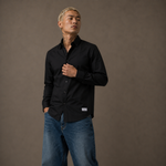 Cove Button Down (Night Black)