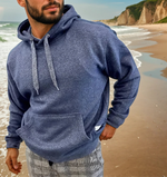 Half Moon Hoodie (Heather Navy)