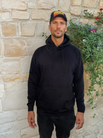 "I'm In Love With Places I've Never And People I've Never Met" Hoodie (Black)