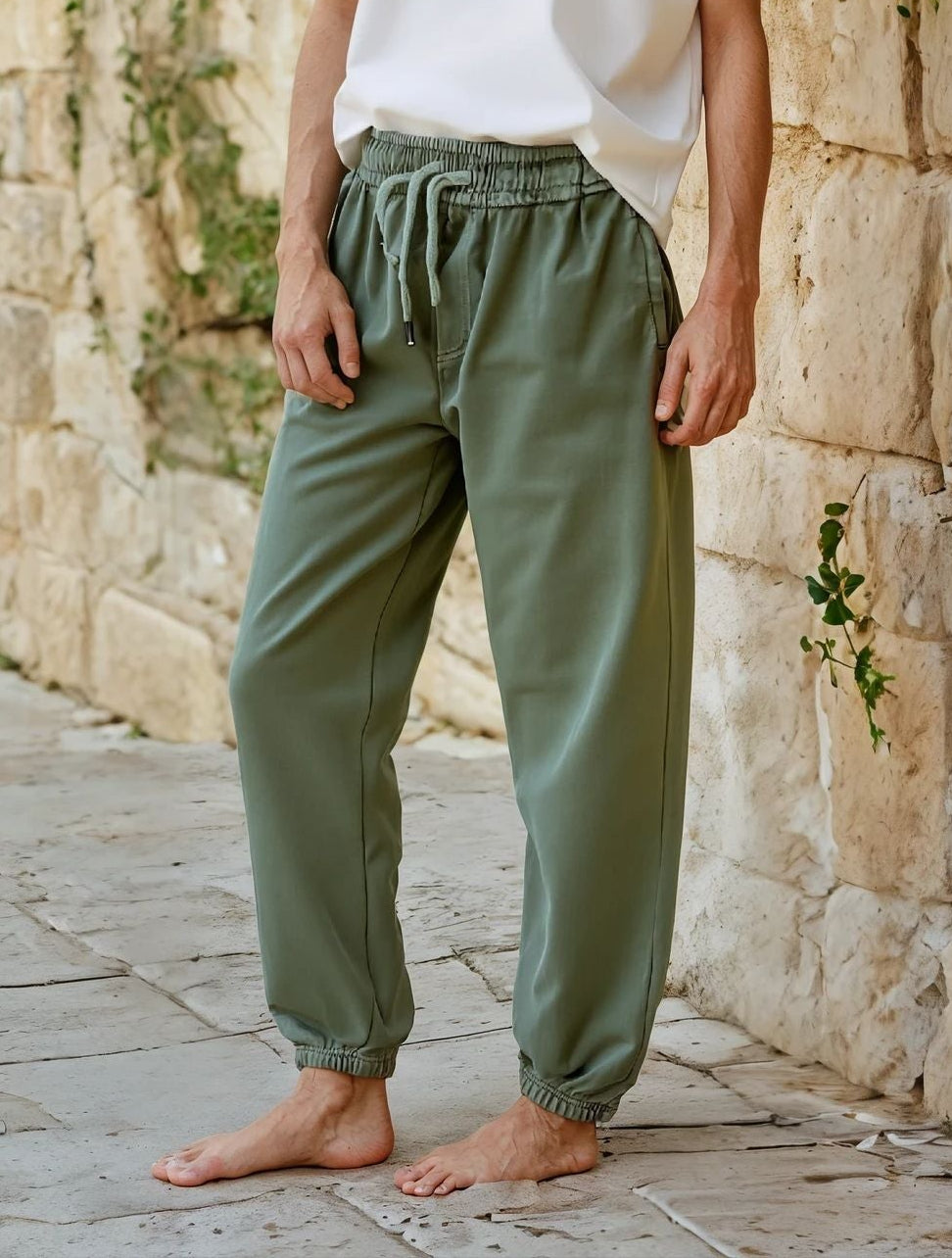 Travel Joggers (Faded Moss)