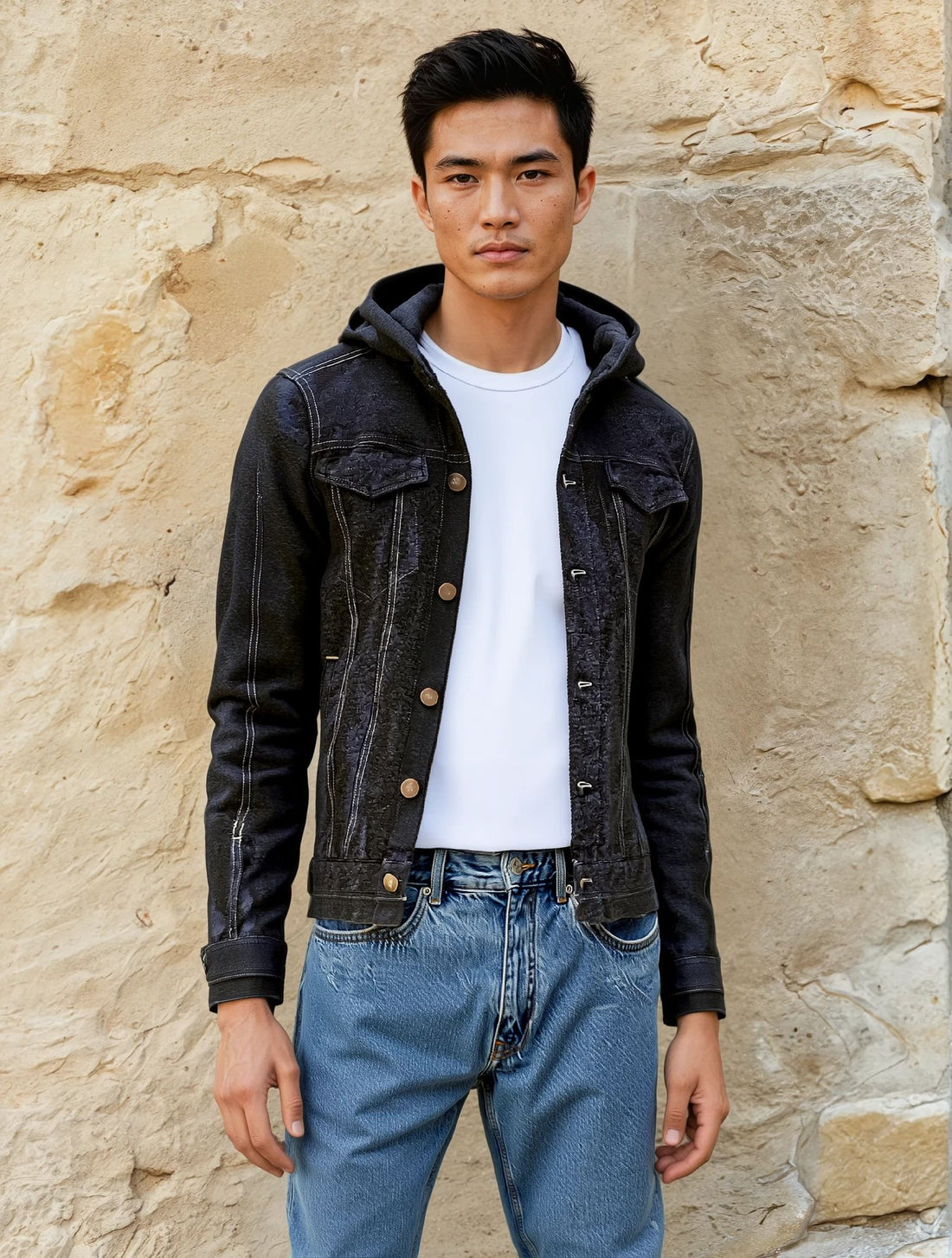 Cove Beach Hoodie Jacket (Charcoal)