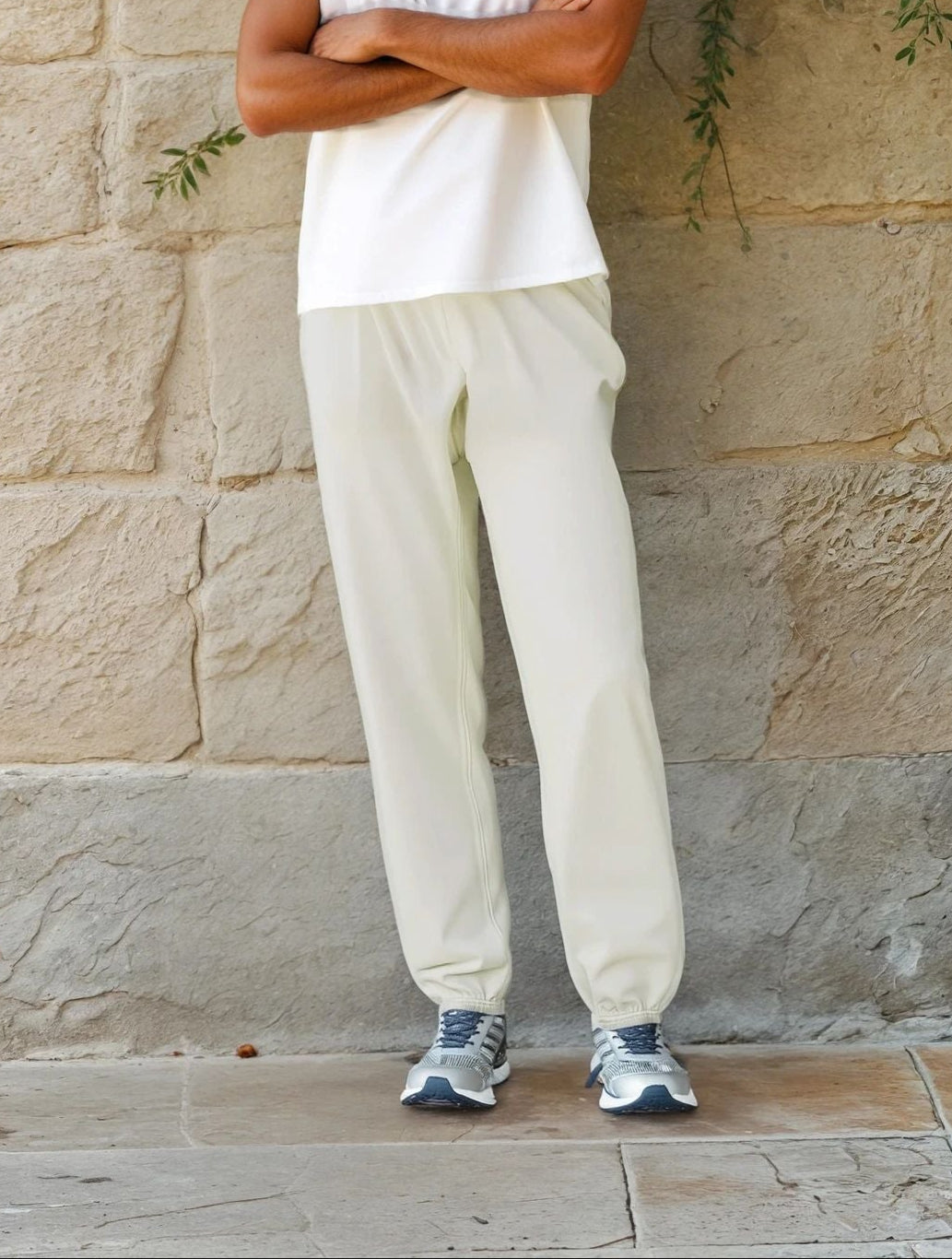 Travel Joggers (Pearl Gray)