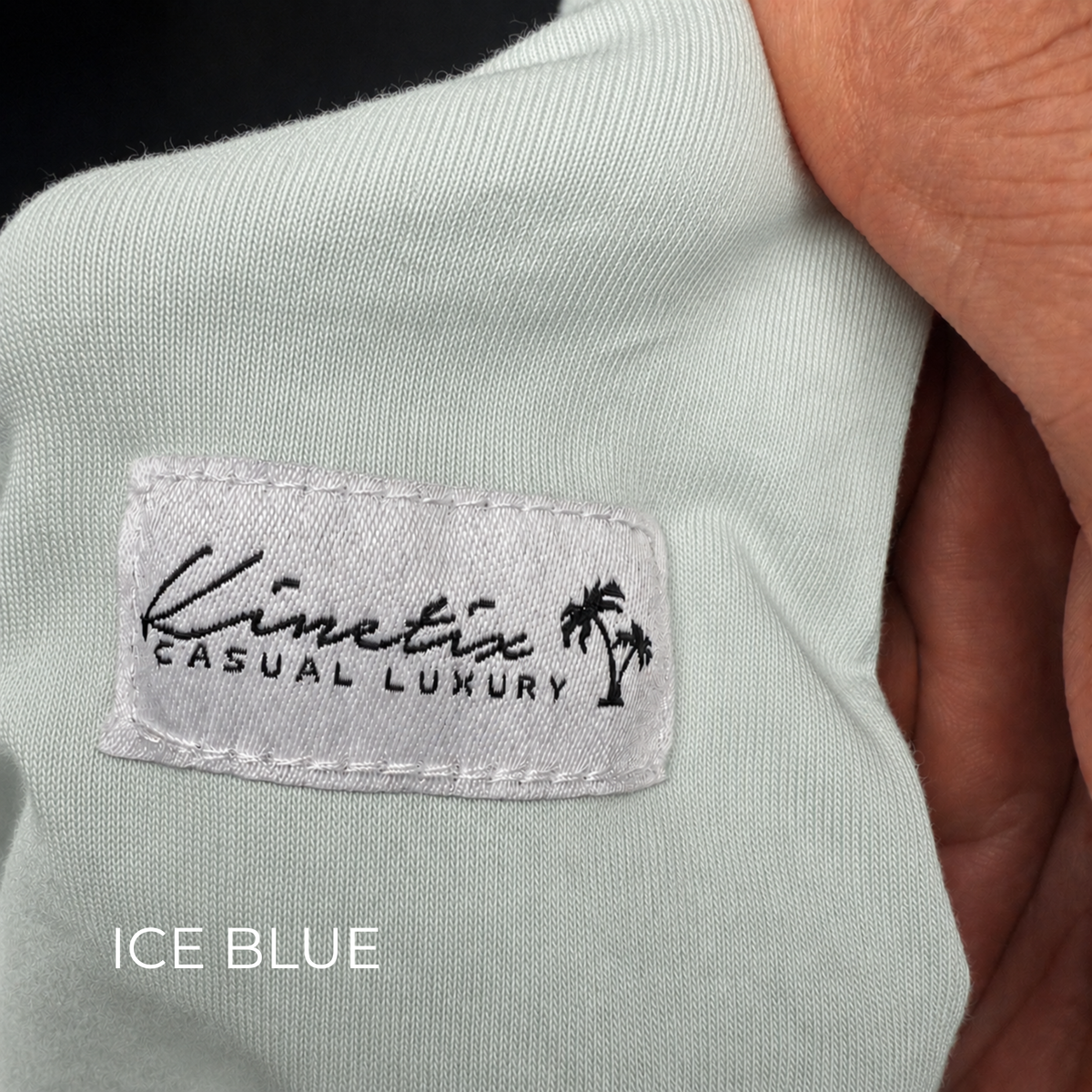 New Four Corners Tee Crew - Ice Blue