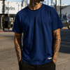 New Four Corners Tee Crew Organic - Regal Navy