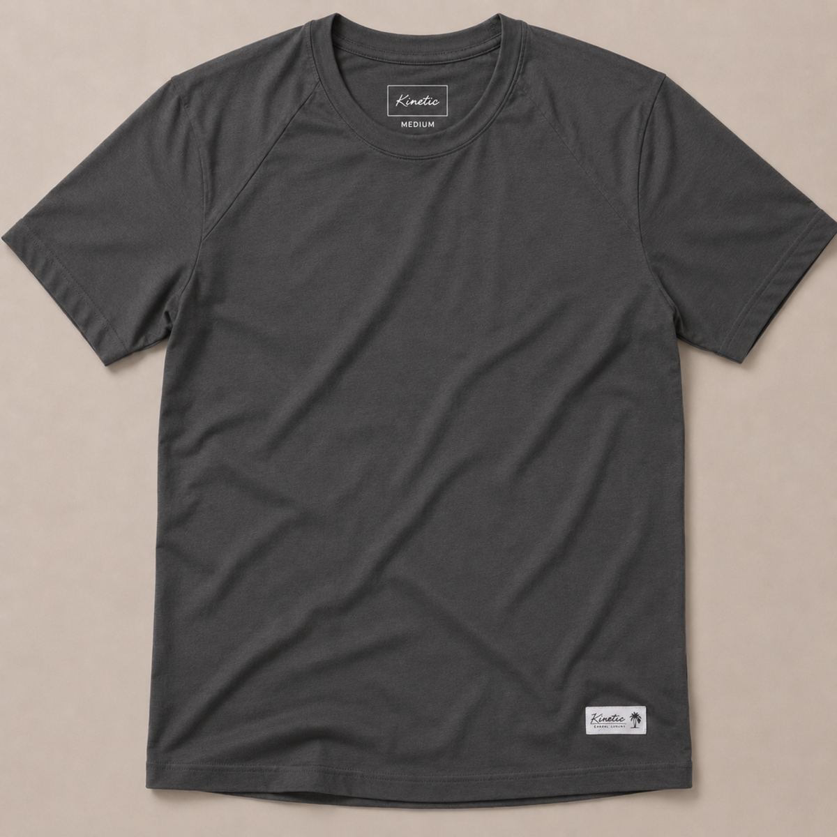 New Four Corners Tee Crew - Charcoal