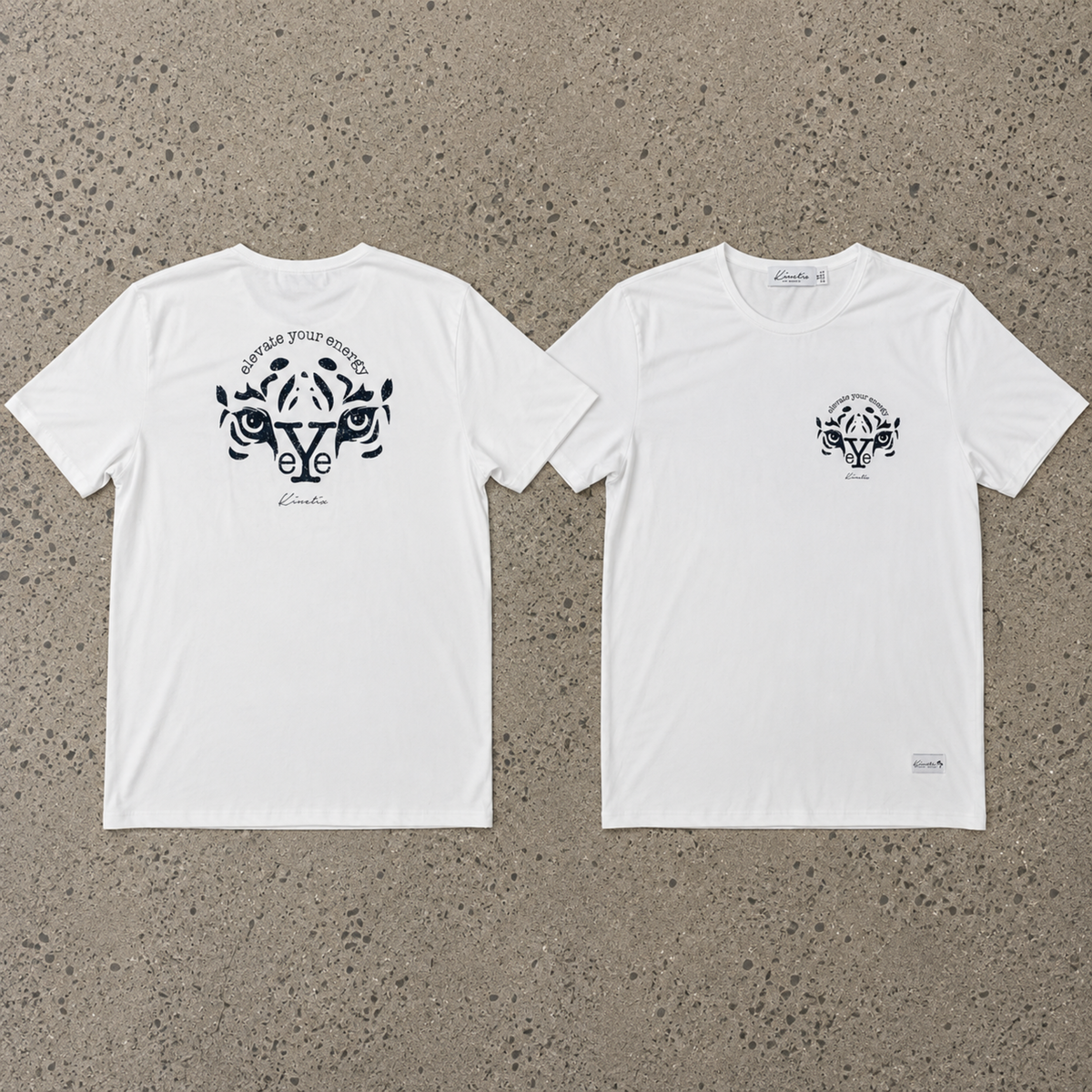 Elevate Your Energy Organic Tee (White)