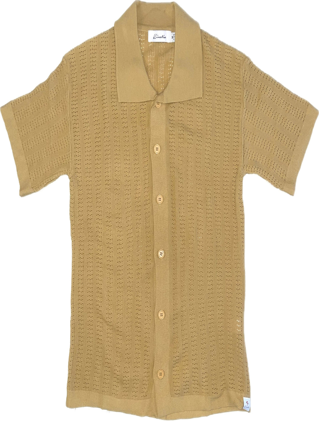 Laguna Camp Shirt (Saffron)