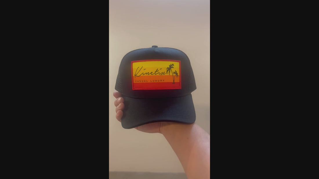 Kinetix Twin Palm Hat (Black)