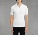 Summer Forever Knit Polo (Snow White)