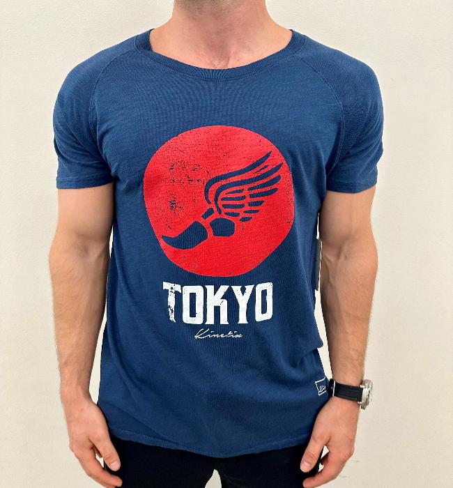 Tokyo Wings on our 4 Corners New Standard (Navy)
