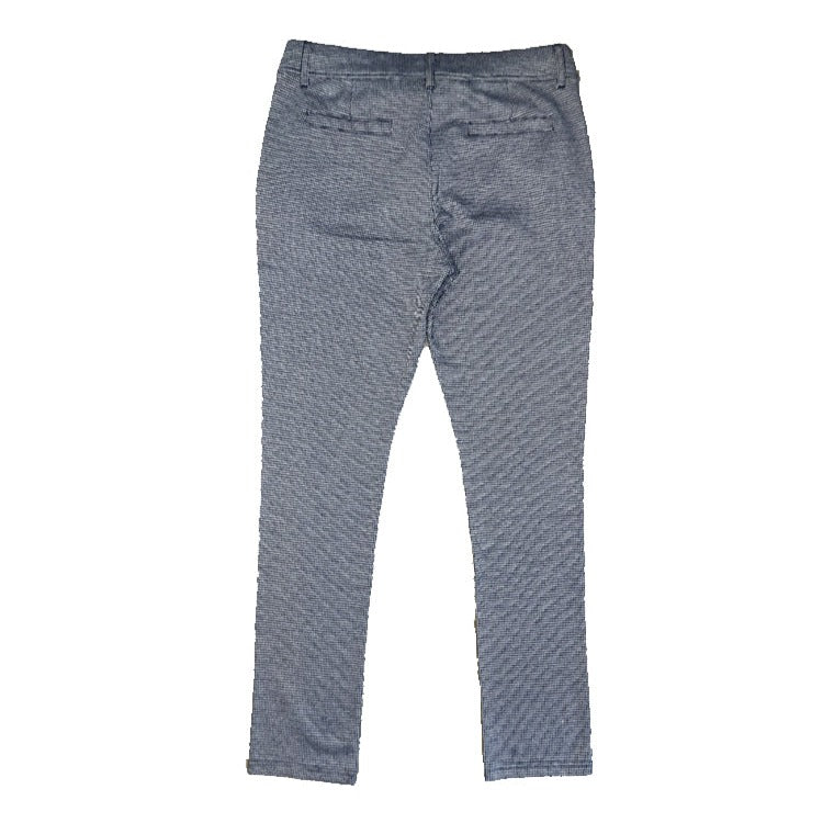 Hound's Tooth Travel Pants (Navy/White)