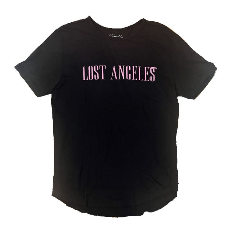 Lost Angeles (Rose Print on Black)