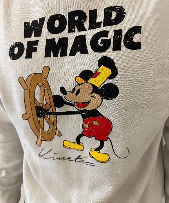 WORLD OF MAGIC SWEATER (HEATHER WHITE)