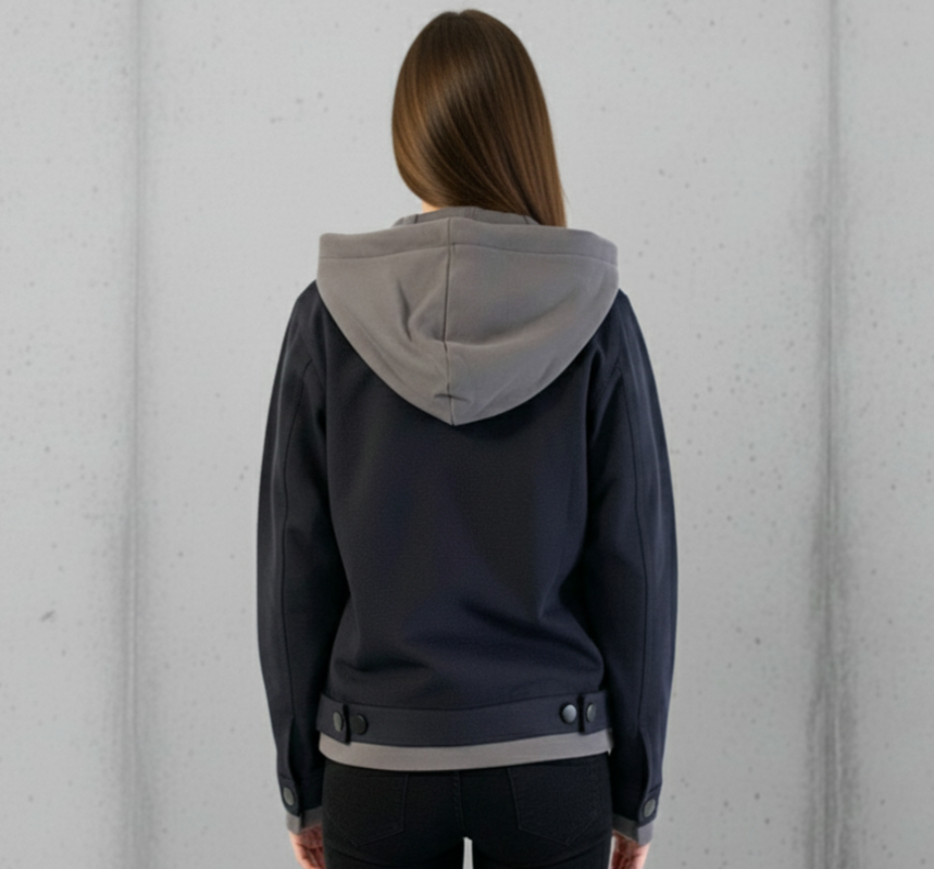 Women's Cove Beach Hoodie Jacket (Navy)