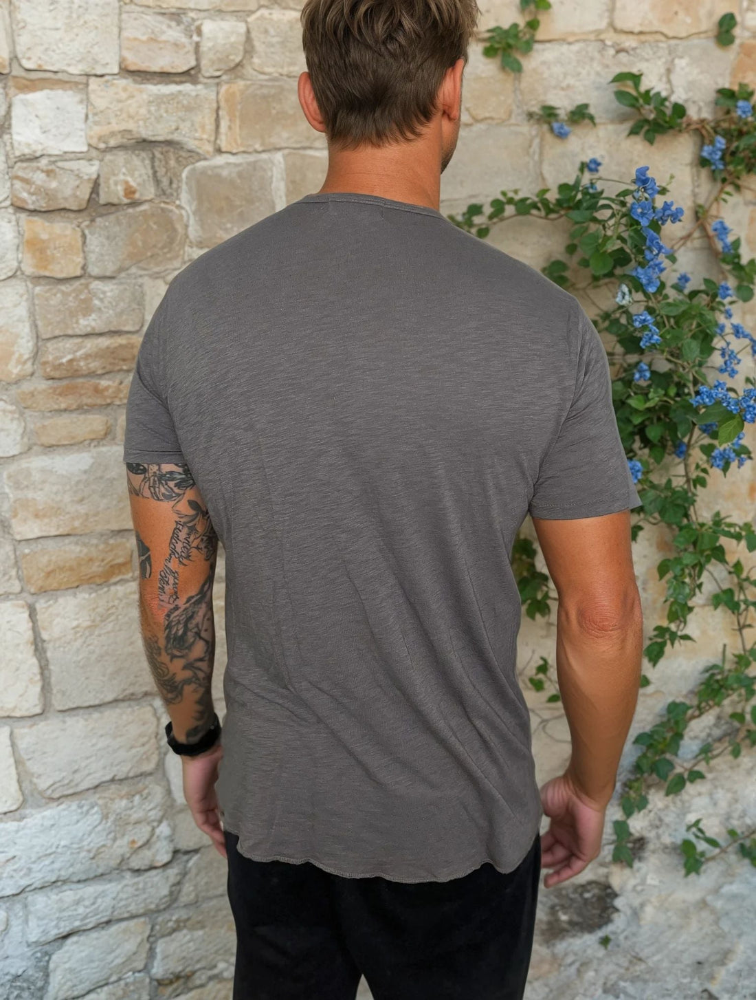 BUSINESS, NOT PERSONAL on our 4 Corners Crew neck (Charcoal)