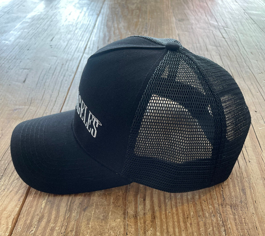 LOST ANGELES Trucker Hat (Black)