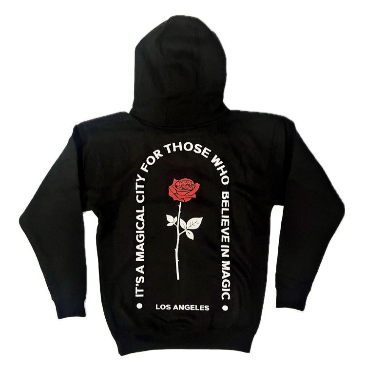 Rose 2025 hoodie black