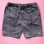 Bondi Beach Cotton Shorts 8" Inseam (Mineral Charcoal)