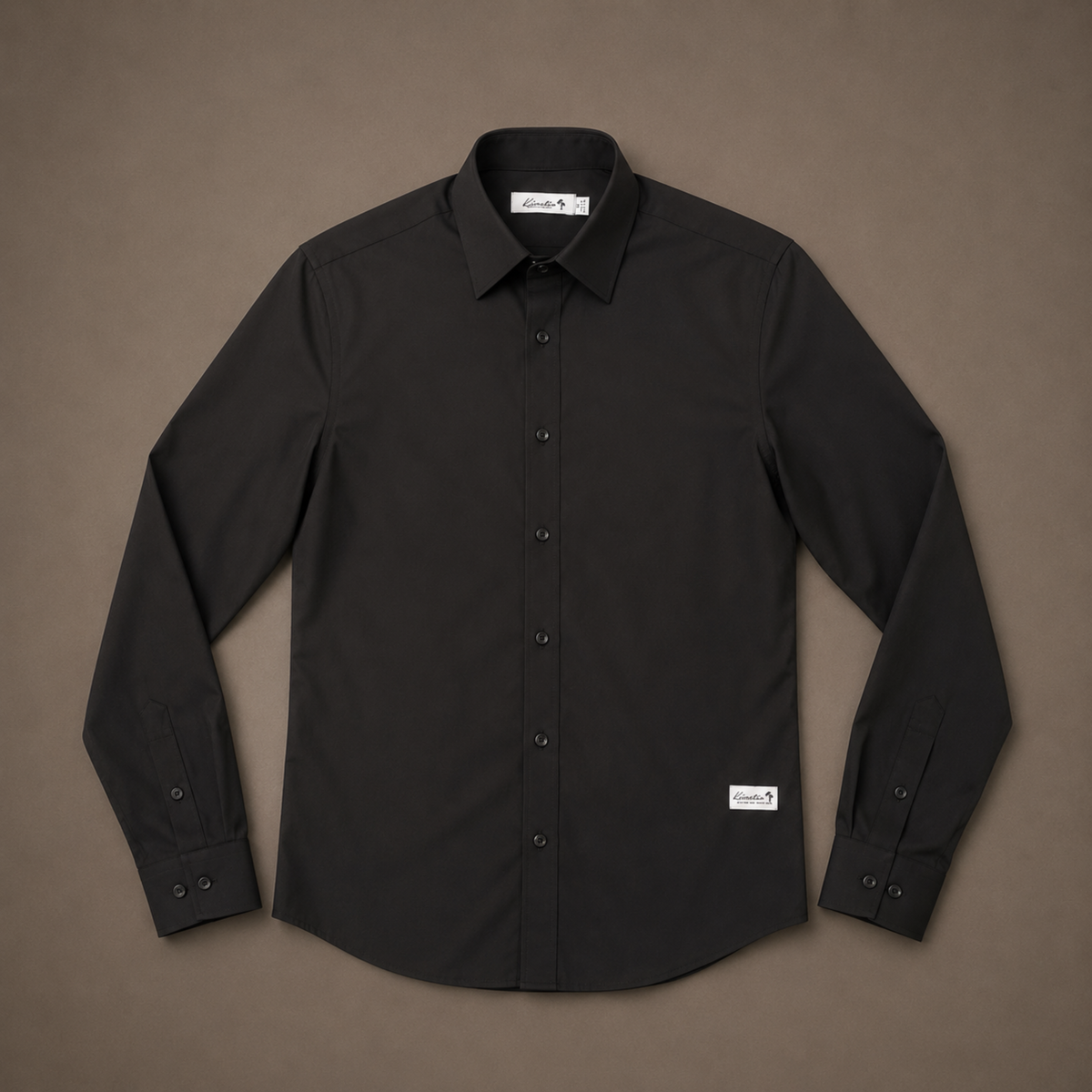 Cove Button Down (Night Black)