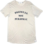 Summer Casual Bundle (4 Corners Hoodie Ash Gray and "Business, Not Personal" Dutch White) (