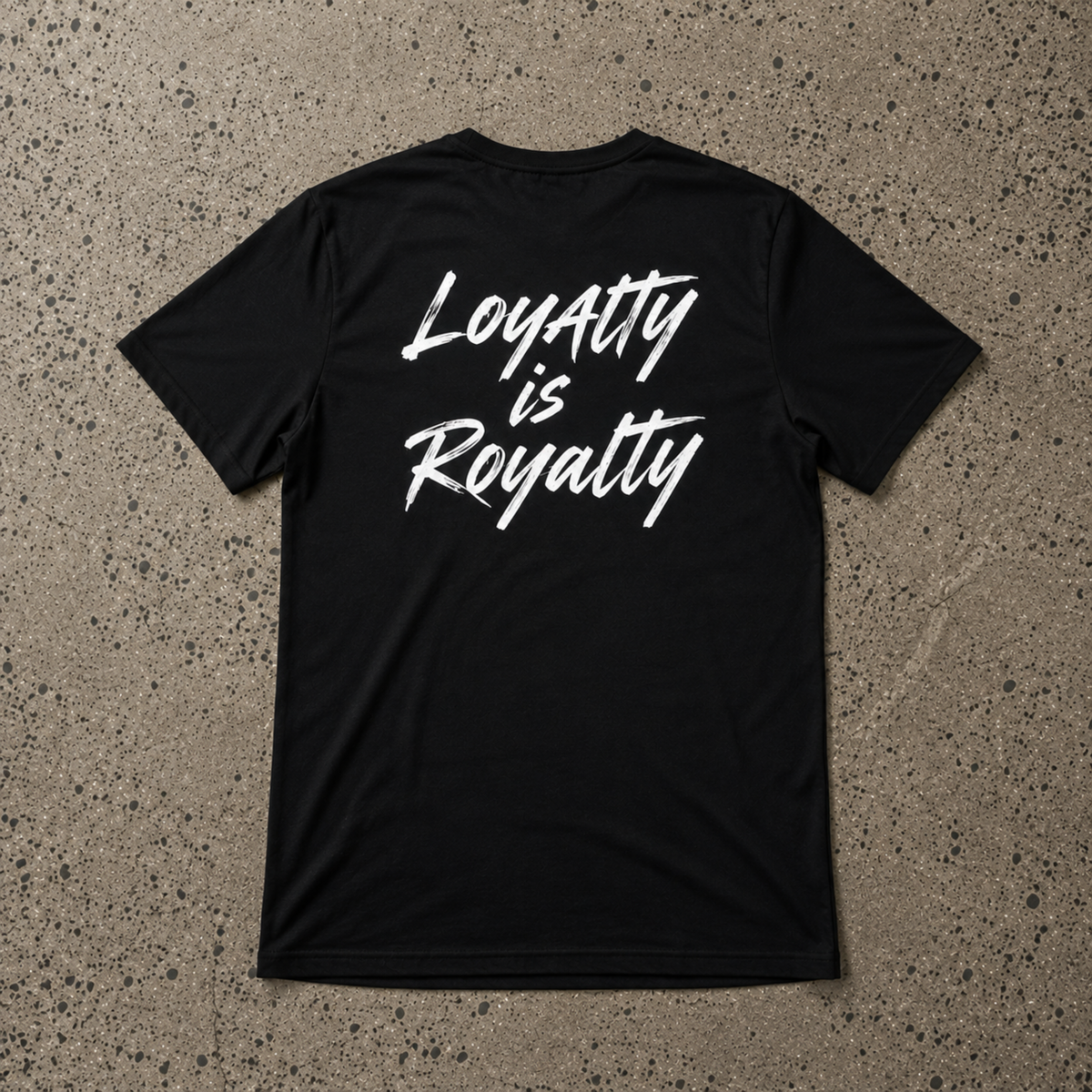 Loyalty is Royalty Organic Tee (Black)