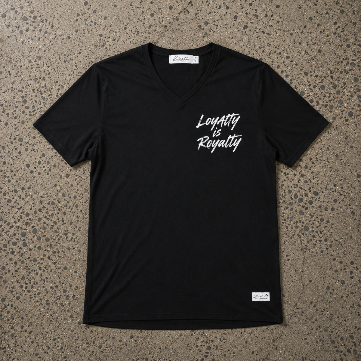 Loyalty is Royalty Organic Tee (Black)