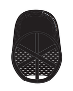 Rising Sun High Frequency Trucker Hat (Black with Gray-Blend patch) Pre-sale