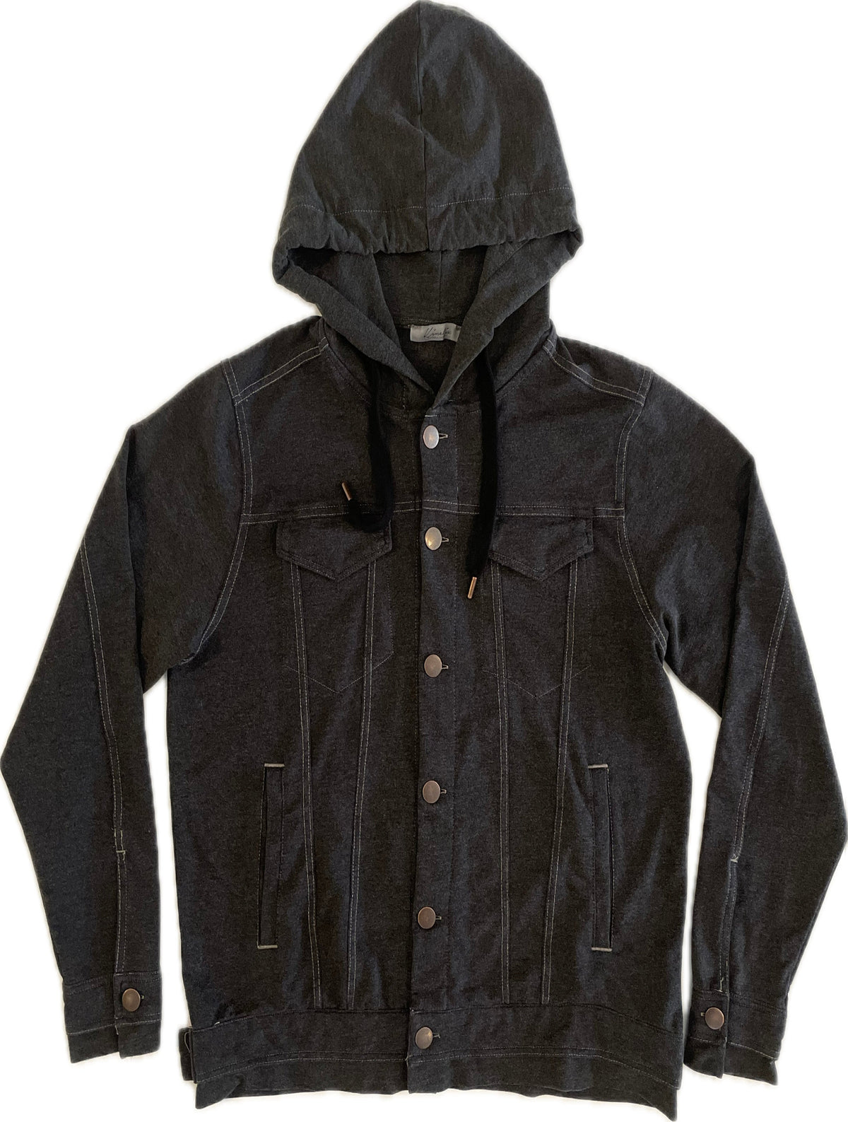 Women's Cove Beach Hoodie Jacket (Charcoal)