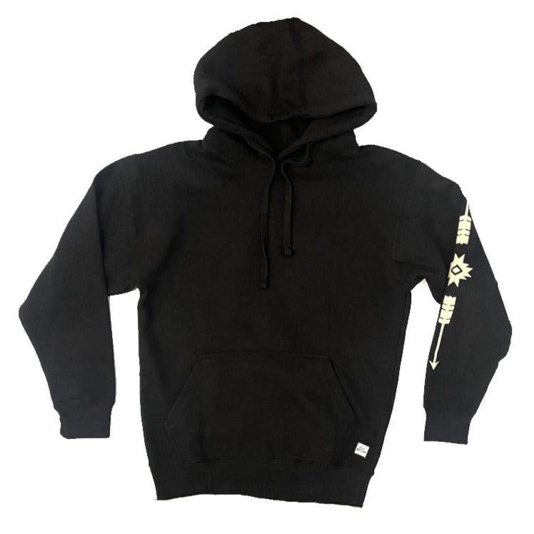 Wild Spirit Hoodie Black Kinetix Casual Luxury