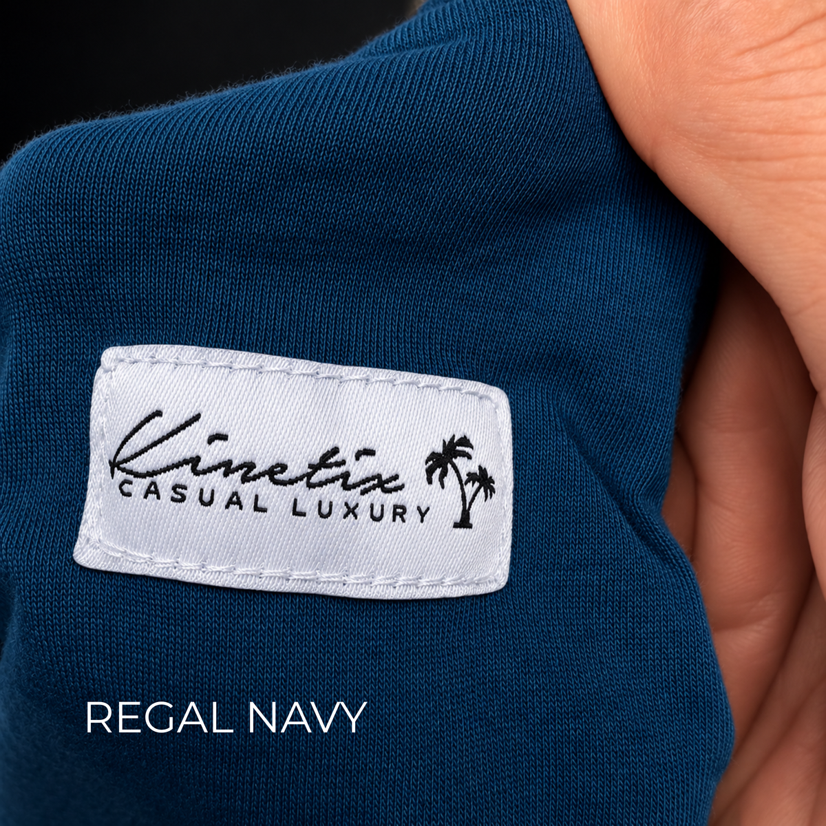 New Four Corners Tee Crew - Regal Navy