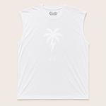 KX Thunder Palm Muscle Tee (Snow White)