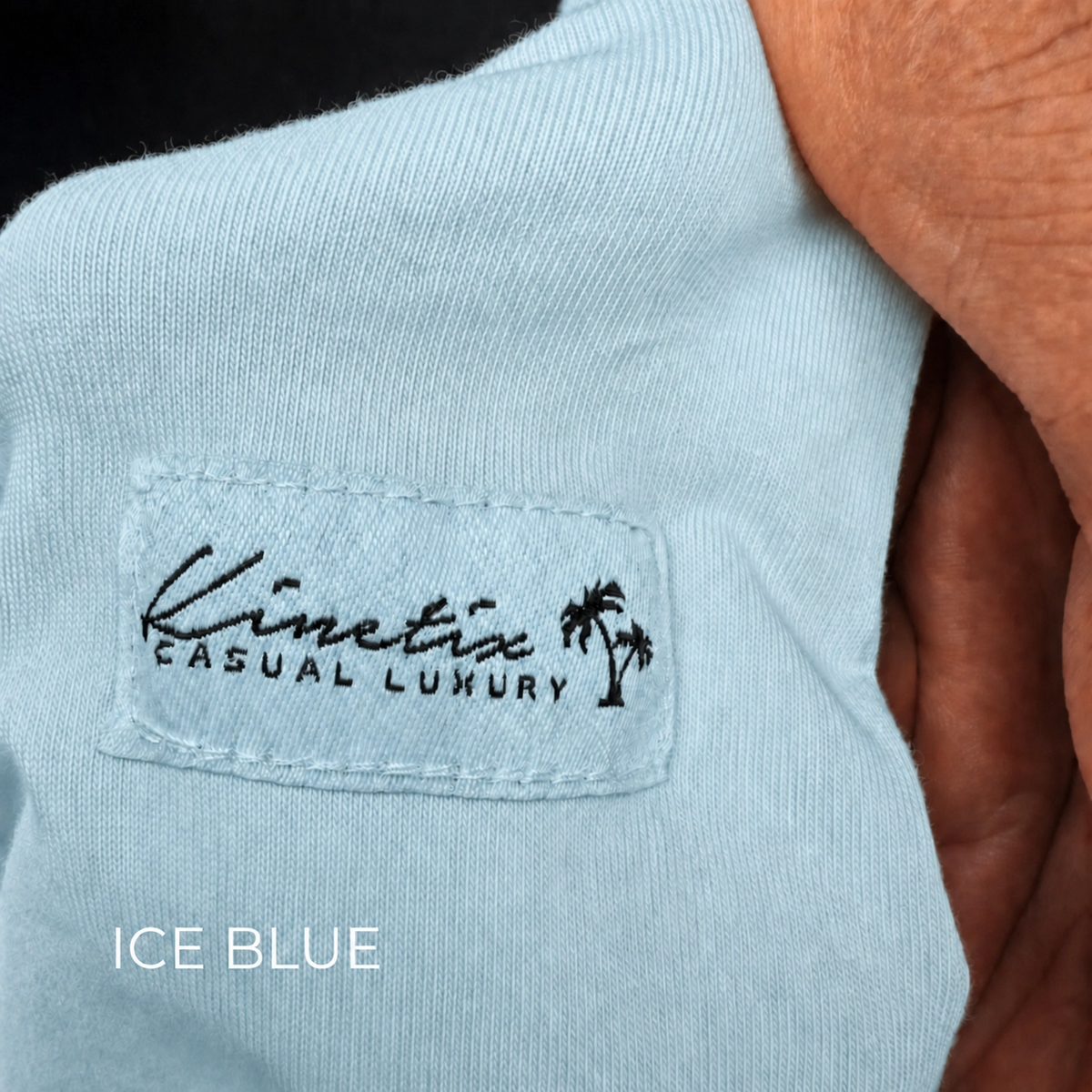 New Four Corners Tee Crew - Ice Blue