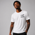 Loyalty is Royalty Organic Tee (White)