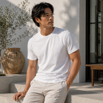 New Four Corners Tee Crew - White