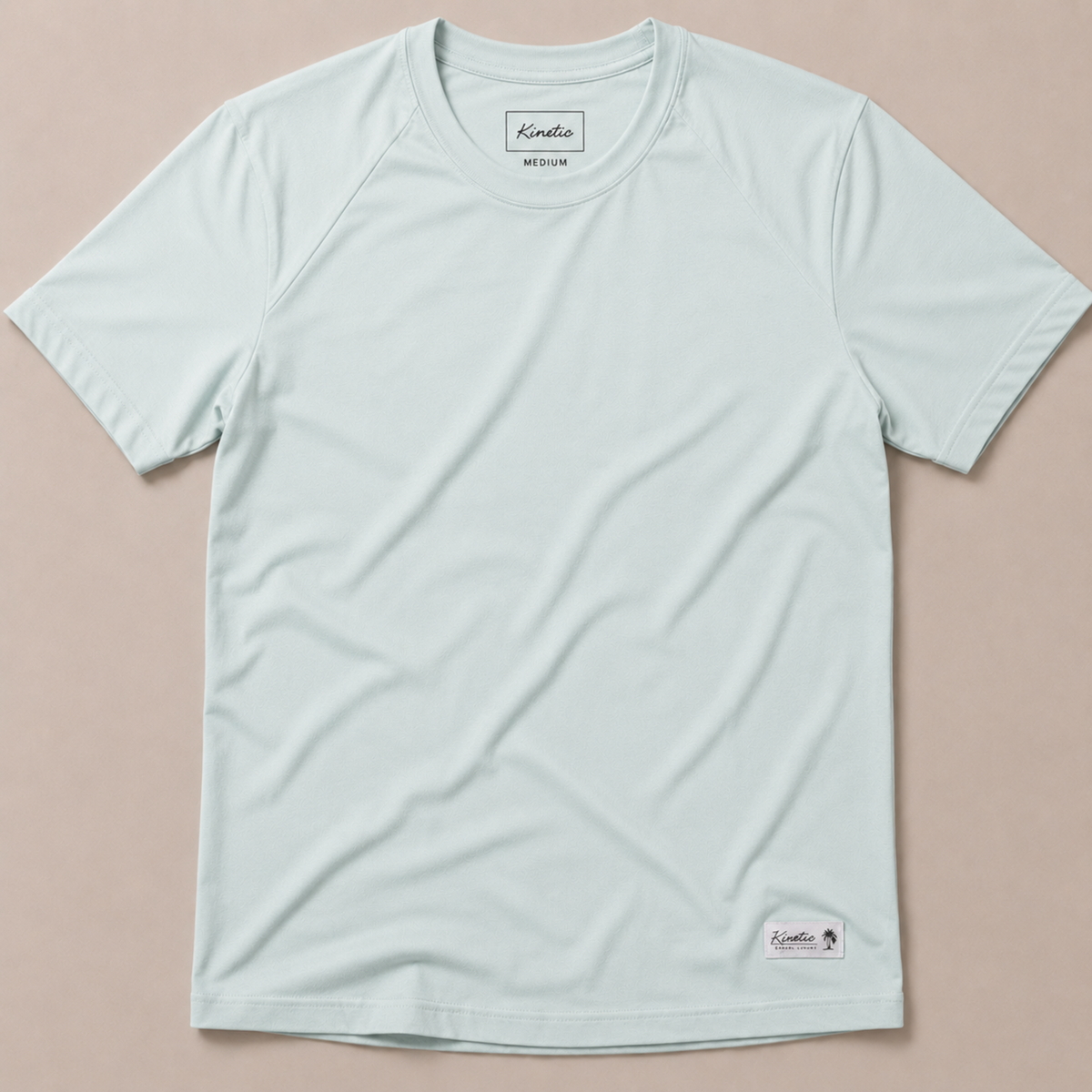 New Four Corners Tee Crew - Ice Blue