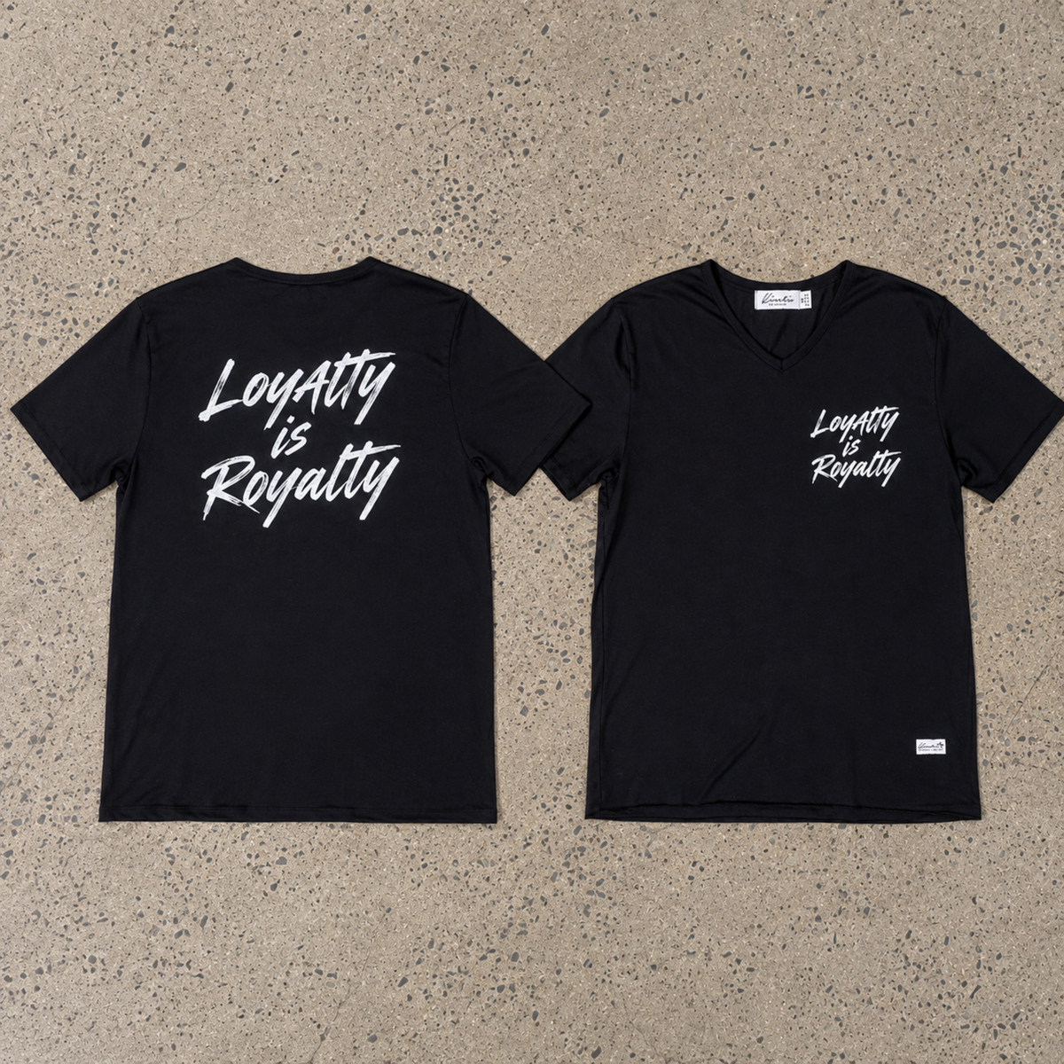 Loyalty is Royalty Organic Tee (Black)