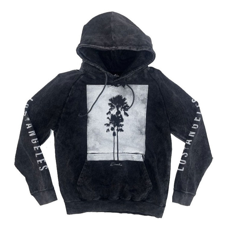 Cloudy Palms Los Angeles Hoodie (Charcoal Mineral)