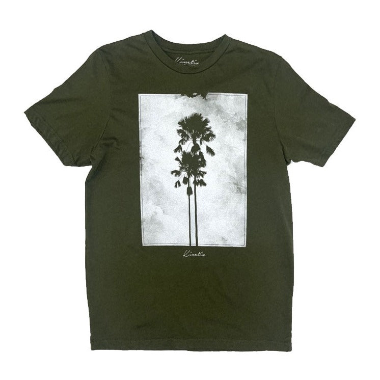 Cloudy Palms (Army Green)