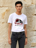 "IT'S A GOOD DAY TO PARLAY" on our 4 Corners Crew neck (White)
