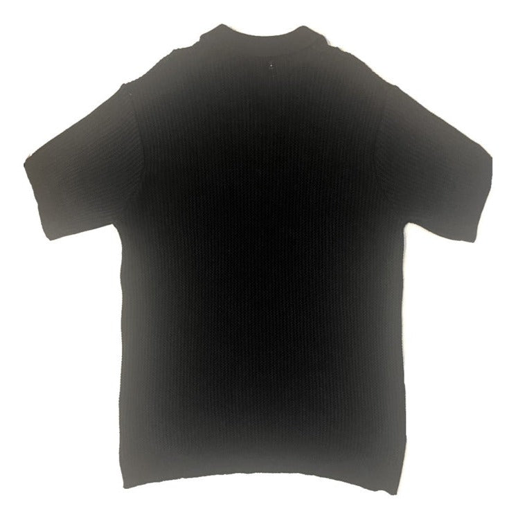 Hermosa Sunset Knit Polo (Midnight Black) Arriving in September, PRE-ORDER NOW