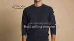 Half Moon Sweater (Heather Navy)